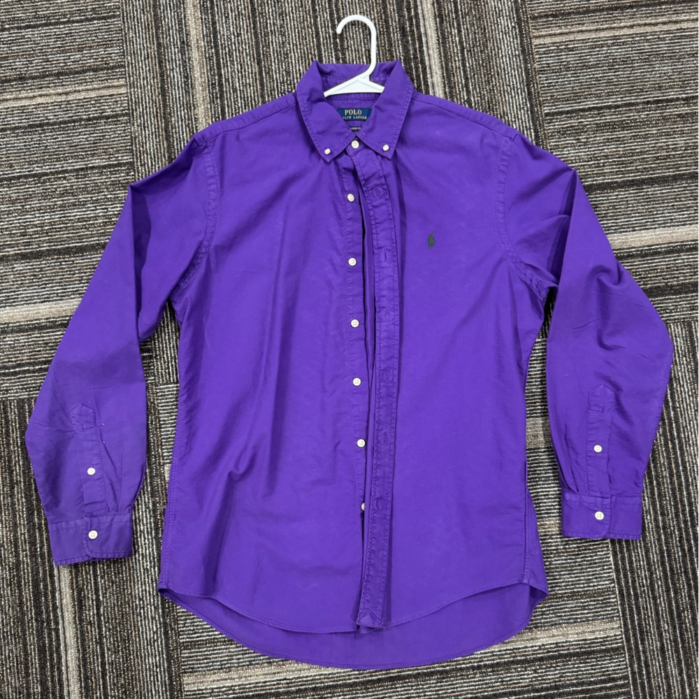 Polo Ralph Lauren Purple Dress Shirt